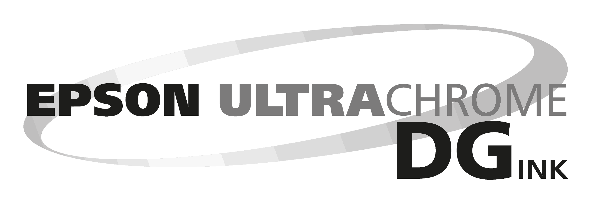 Epson Logo Ultrachrome DG withe monochrome