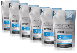 Epson Tinte SC-F6000, SC-F6200, SC-F9300 - cyan, 6x 1000 ml