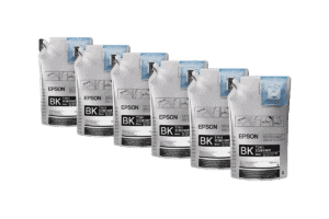 Epson Tinte SC-F6000, SC-F6200, SC-F9300 - schwarz / black High Density, 6x 1000 ml