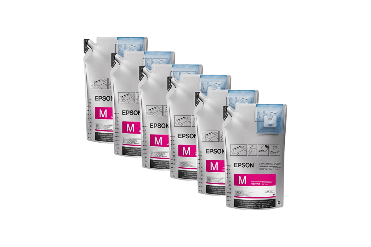 EPSON Tinte SC-F6300 / SC-F9400, T46D - magenta, 6x 1100 ml