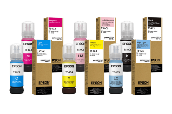 EPSON Tinte SureLab SL-D500, 70ml - kompletter Tintensatz 6x 70ml SureLab SL-D500