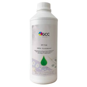 GCC DTF Tinte f&uuml;r den Transferdruck - fluoreszierendes gr&uuml;n, 1000 Gramm