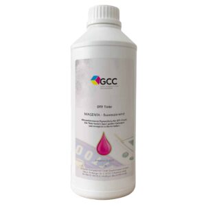 GCC DTF Tinte f&uuml;r den Transferdruck - fluoreszierendes magenta, 1000 Gramm