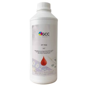 GCC DTF Tinte f&uuml;r den Transferdruck - rot, 1000 Gramm