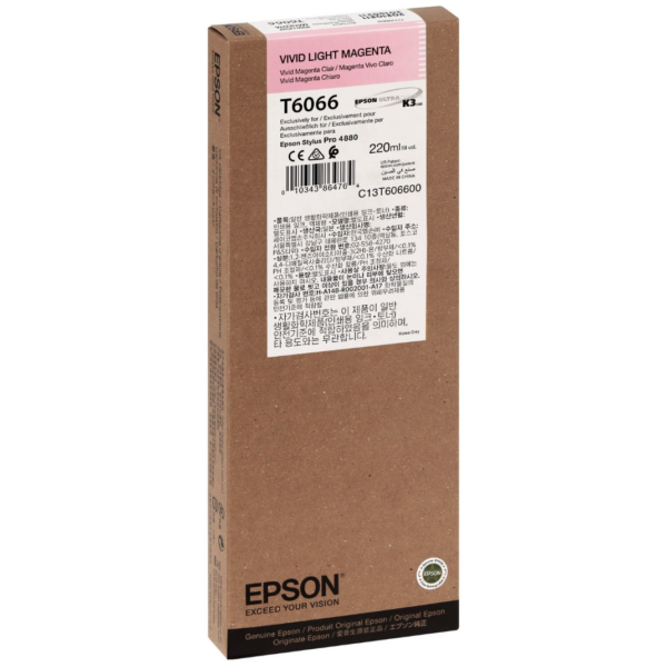 EPSON Tinte Stylus Pro 4800 / 4880, 220ml - vivid light magenta