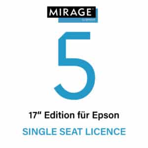 Mirage 5 17&Prime; Edition f&uuml;r Epson - Single Seat Licence