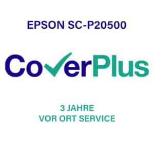 EPSON Coverplus Garantie SureColor SC-P20500 - 3 Jahre Vor Ort inkl. Druckk&ouml;pfen