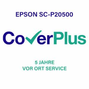 EPSON Coverplus Garantie SureColor SC-P20500 - 5 Jahre Vor Ort inkl. Druckk&ouml;pfen