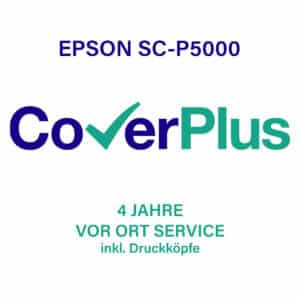 EPSON Coverplus SureColor SC-P5000 - 4 Jahre Vor Ort inkl. Druckk&ouml;pfen
