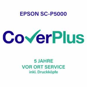 EPSON Coverplus SureColor SC-P5000 - 5 Jahre Vor Ort inkl. Druckk&ouml;pfen