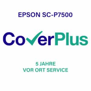 EPSON Coverplus SureColor SC-P7500 - 5 Jahre Vor Ort inkl. Druckk&ouml;pfen