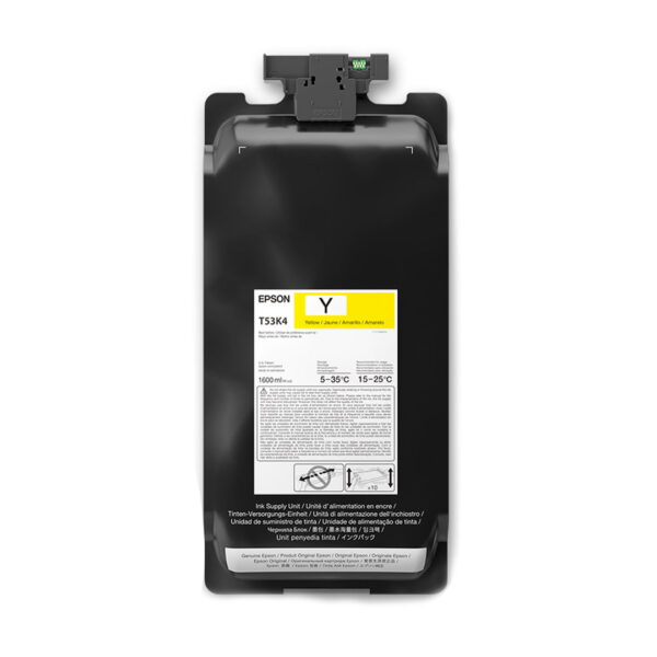 EPSON Tinte SC-F6400 / SC-F9500, 2x 1600ml, T53L - gelb / yellow