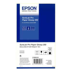 EPSON SureLab Pro-S Paper Glossy BP D3000 - 10&Prime; (25,4cm) x 100 Meter - 2 Rollen