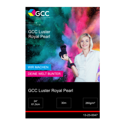 GCC Luster Royal Pearl, 260g - 24&Prime; (61,0 cm) x 30 Meter