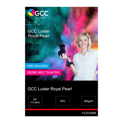 GCC Luster Royal Pearl, 260g - 44&Prime; (111,8 cm) x 30 Meter