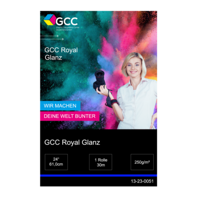 GCC Royal Glanz 250g - 24&Prime; (61,0 cm) x 30 Meter